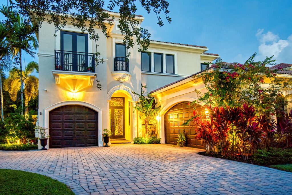 Twilight dusk real estate photoshoot, Fort Lauderdale, Florida